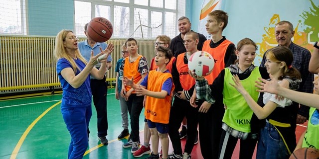 17.04.2024 Через спорт – к успеху в жизни. Инклюзивные занятия по баскетболу