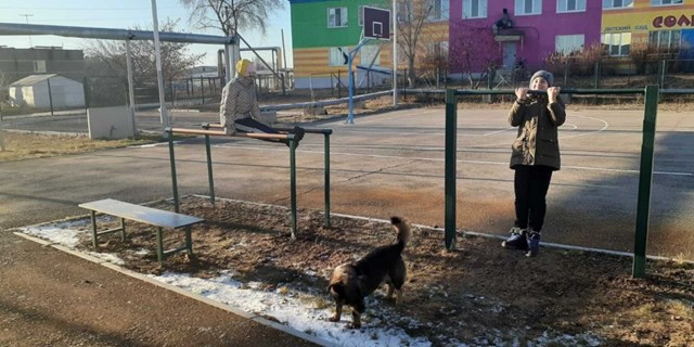 20.11.2020 Мы – активные и спортивные. Установка площадки ГТО Борское