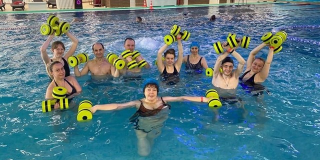 15.01.2022 Киров. Аквааэробика - польза для здоровья!